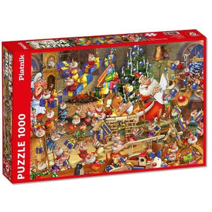 Puzzle 1000 peças Caos no Natal - Brincatoys