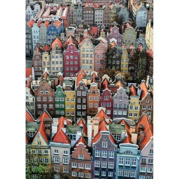 Puzzle 1000 peças Gdansk, Polónia - Brincatoys