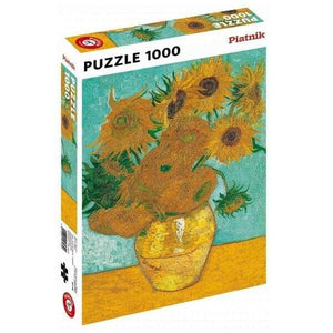 Puzzle 1000 peças Picasso Sun Flowers - Brincatoys