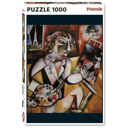 Introducing 1000 piece Self Portrait with Seven Fingers Puzzle with SKU 864964921 recommended for ages 12+