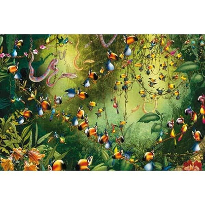 Introducing 1000 piece Toucans in the Jungle Puzzle with SKU 86549121 recommended for ages 12+