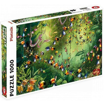 Introducing 1000 piece Toucans in the Jungle Puzzle with SKU 86549121 recommended for ages 12+