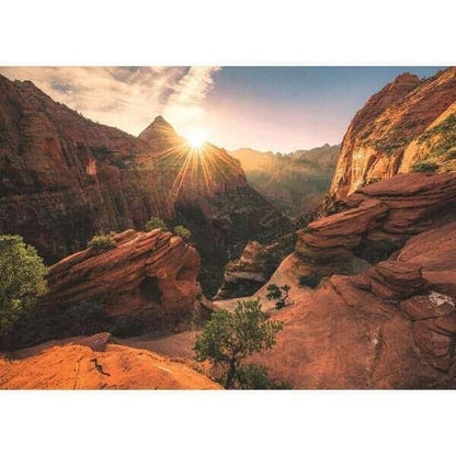 Introducing 1000 piece Zion Canyon USA Puzzle with SKU 861675421 recommended for ages 14+