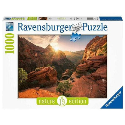 Introducing 1000 piece Zion Canyon USA Puzzle with SKU 861675421 recommended for ages 14+