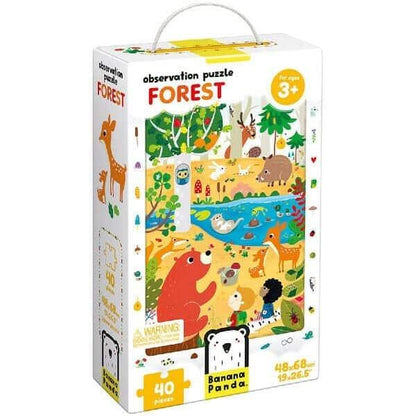 Introducing Forest Observation Puzzle with SKU 183366722 recommended for ages 3+