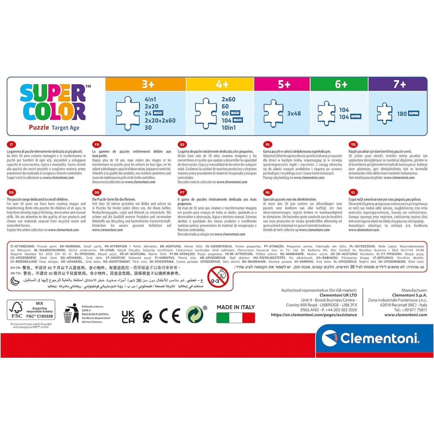 Apresentamos Puzzle Disney Minnie e Amigas 104 peças com o SKU 552798224 recomendado para + 6 anos