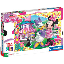 Apresentamos Puzzle Disney Minnie e Amigas 104 peças com o SKU 552798224 recomendado para + 6 anos