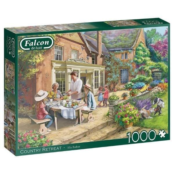 Apresentamos Puzzle Falcon 1000 pçs - Country House Retreat com o SKU 81129623 recomendado para + 12 anos