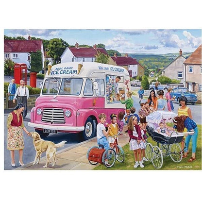Introducing Falcon Puzzle 1000 pieces - The Ice Cream Van with SKU 81133923 recommended for ages 12+