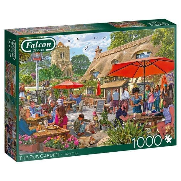 Puzzle Falcon 1000 pçs - The Pub Garden - Brincatoys