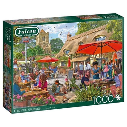 Puzzle Falcon 1000 pçs - The Pub Garden - Brincatoys