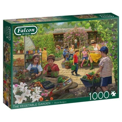 Puzzle Falcon 1000 pçs - The Vegetable Garden - Brincatoys