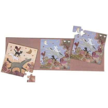 Introducing Magnetic Puzzle - Musicians of Bremen with SKU 723070823 recommended for + 3 years