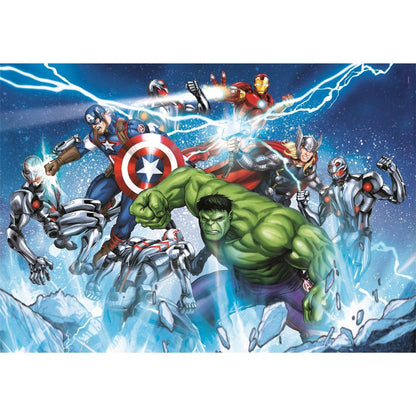 Introducing Marvel Avengers Puzzle 104 pieces with SKU 552574424 recommended for ages + 6 years