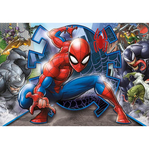 Puzzle Marvel Homem-Aranha 104 peças - Brincatoys