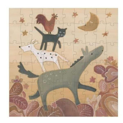 Introducing Puzzle - Musicians of Bremen 60 pcs with SKU 727007923 recommended for + 4 years