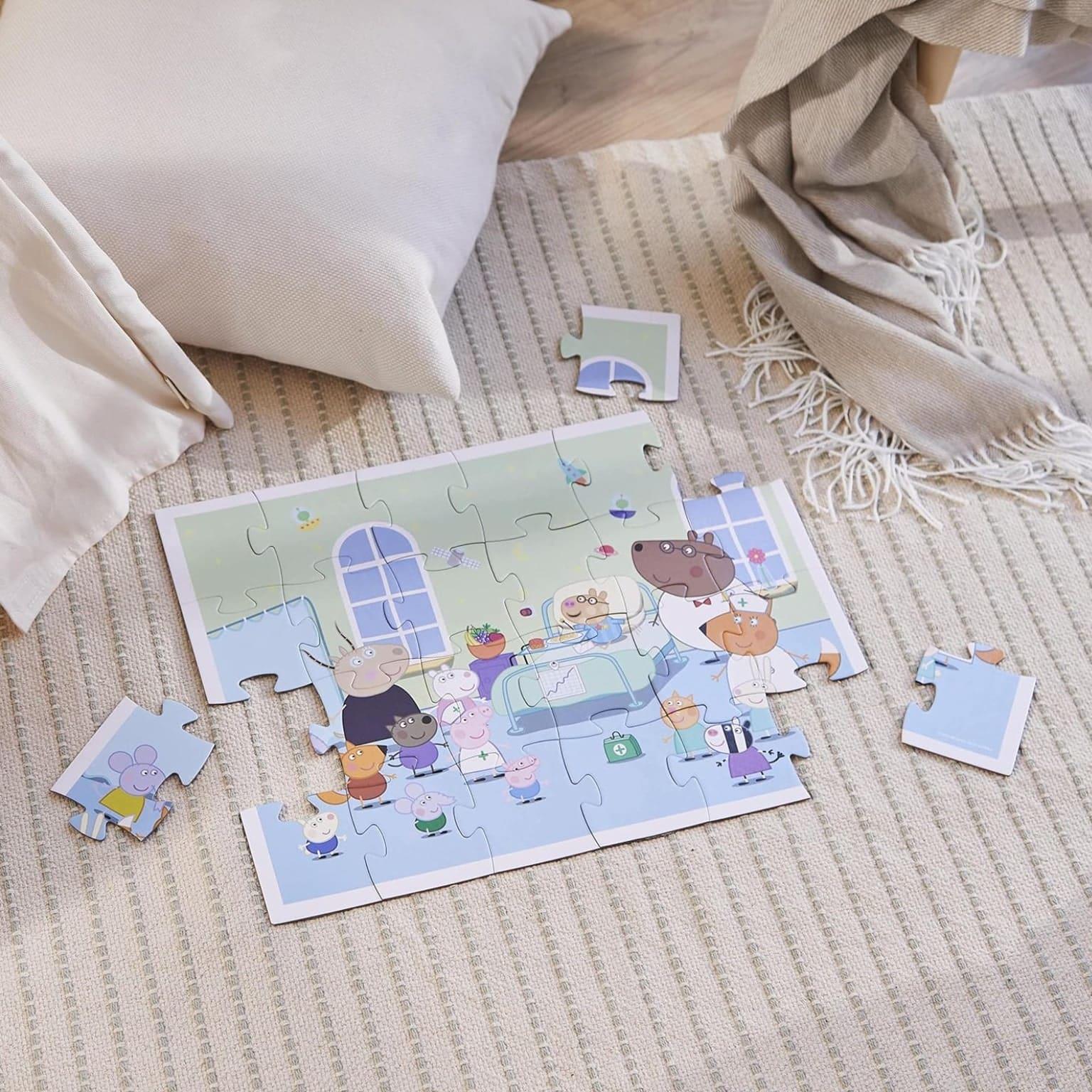 Apresentamos Puzzle Peppa Pig - Peppa Enfermeira com o SKU 50895323 recomendado para + 3 anos