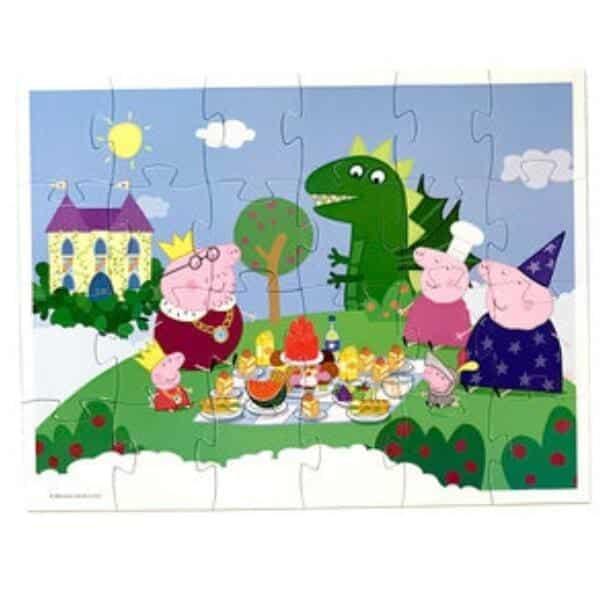 Puzzle Peppa Pig - Princesa - Brincatoys