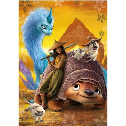 Introducing Raya and the Last Dragon Puzzle 60 pcs with SKU 777004021 recommended for ages 5+