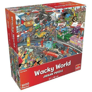 Puzzle Wacky World -Car Race - Brincatoys