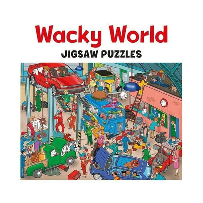 Introducing Wacky World -Garage Puzzle with SKU 841924421 recommended for ages 12+