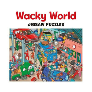 Puzzle Wacky World -Garage - Brincatoys