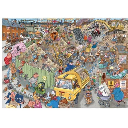 Introducing Wasgij? Puzzle 1000 pieces - Trip to the Tip! with SKU 82500123 recommended for ages 12+