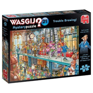 Puzzle Wasgij? 1000 pçs - Trouble Brewing! - Brincatoys