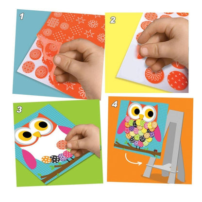 Introducing Owl sticker board with SKU 711307523 recommended for + 3 years