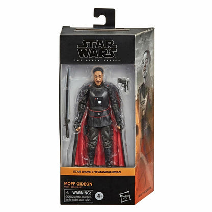 Introducing Star Wars Black Series Moff Gideon with SKU 86891021, recommended for ages 4+