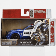 Apresentamos Veículo Transformers Barricade com o SKU 239839417 recomendado para + 3 anos