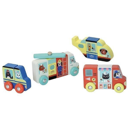 Introducing Magnetic Vehicles - Emergency Vehicles with SKU 26760423 recommended for ages 2+