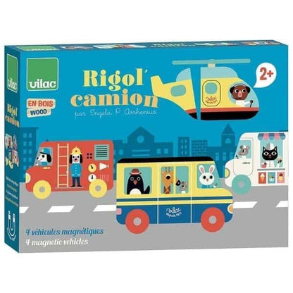 Introducing Magnetic Vehicles - Emergency Vehicles with SKU 26760423 recommended for ages 2+