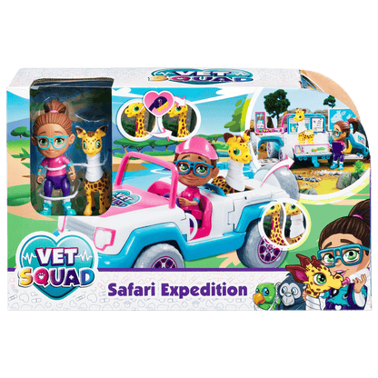 Vet Squad Yara 4x4 Expedição Safari - Brincatoys