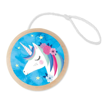 Introducing Wooden Yo-Yo - Unicorn with SKU 835630123 recommended for + 6 years