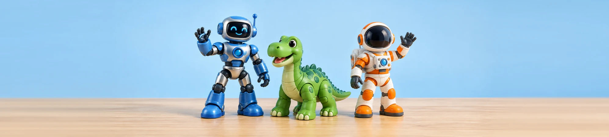A selection of toys from the Action Figures collection