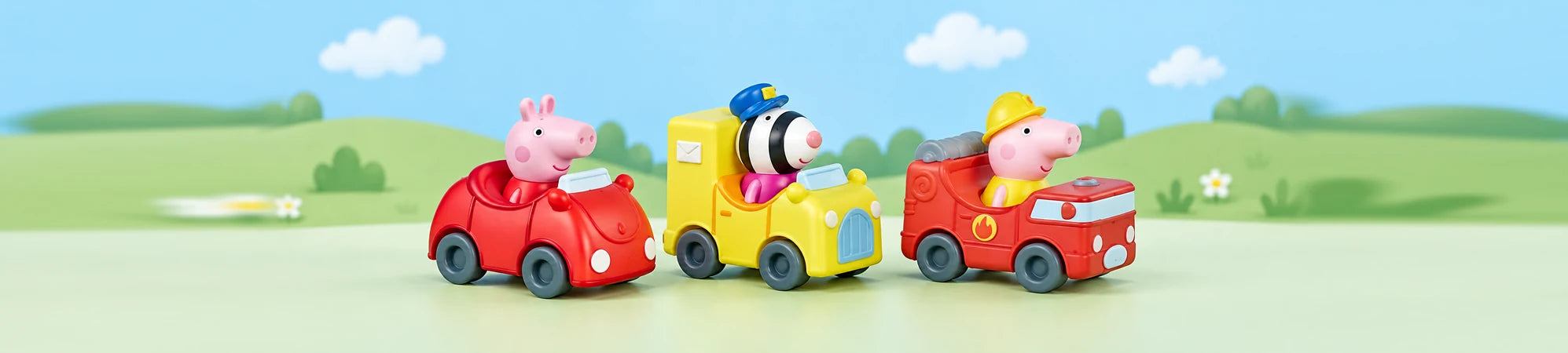 A selection of toys from the Peppa Pig collection
